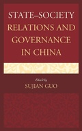 Cover: State-Society Relations and Governance in China - Lexington Books