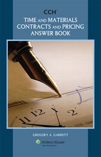 Abbildung von: Time and Materials Contracts and Pricing Answer Book - Wolters Kluwer Law & Business