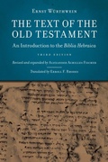 Cover: Text of the Old Testament - William B Eerdmans Publishing Co