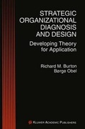 Cover: Strategic Organizational Diagnosis and Design - Kluwer Academic Publishers