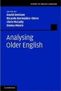 Cover: Analysing Older English - Cambridge University Press