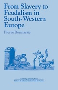 Cover: From Slavery to Feudalism in South-Western Europe - Cambridge University Press