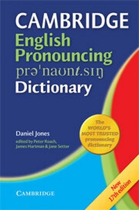 Enlarge image Cover: English Pronouncing Dictionary - Cambridge University Press