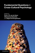 Cover: Fundamental Questions in Cross-Cultural Psychology - Cambridge University Press