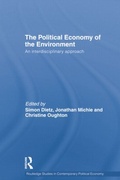 Cover: Political Economy of the Environment - Routledge