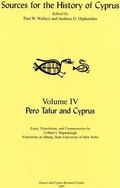 Cover: Pero Tafur and Cyprus - Greece & Cyprus Research Center, Incorporated