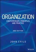 Cover: Organization - Wiley