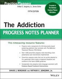 Enlarge image Cover: The Addiction Progress Notes Planner - Wiley
