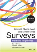 Cover: Internet, Phone, Mail, and Mixed-Mode Surveys - Wiley
