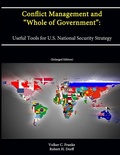 Cover: Conflict Management and "Whole of Government": Useful Tools for U.S. National Security Strategy (Enlarged Edition) - Lulu.com