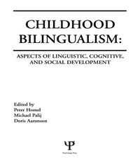 Abbildung von: Childhood Bilingualism - Psychology Press Ltd