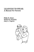 Cover: Learning To Speak - Psychology Press Ltd