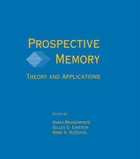 Enlarge image Cover: Prospective Memory - Psychology Press Ltd