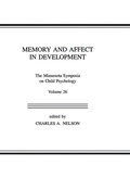 Cover: Memory and Affect in Development - Psychology Press Ltd