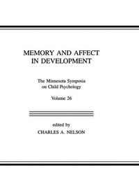 Enlarge image Cover: Memory and Affect in Development - Psychology Press Ltd