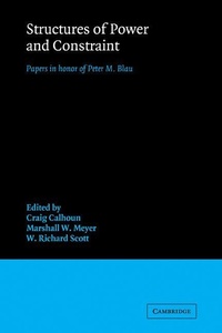 Enlarge image Cover: Structures of Power and Constraint - Cambridge University Press