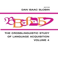 Abbildung von: The Crosslinguistic Study of Language Acquisition - Psychology Press Ltd