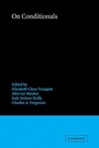Cover: On Conditionals - Cambridge University Press