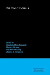 Enlarge image Cover: On Conditionals - Cambridge University Press