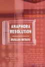 Cover: Anaphora Resolution - Routledge