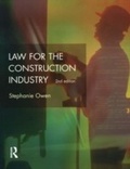 Cover: Law for the Construction Industry - Routledge
