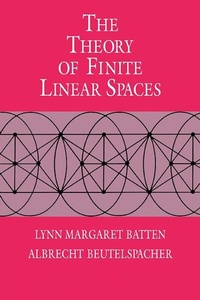 Enlarge image Cover: The Theory of Finite Linear Spaces - Cambridge University Press