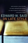Cover: On Late Style - Bloomsbury Paperbacks