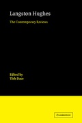 Cover: Langston Hughes - Cambridge University Press