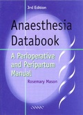 Cover: Anaesthesia Databook - Greenwich Medical Media Ltd