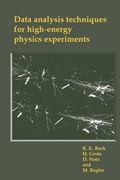 Cover: Data Analysis Techniques for High-Energy Physics Experiments - Cambridge University Press