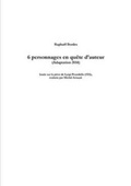 Cover: 6 personnages en quete d'auteur (Adaptation 2014) - Lulu.com