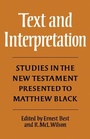 Cover: Text and Interpretation - Cambridge University Press