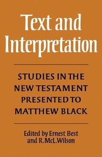 Enlarge image Cover: Text and Interpretation - Cambridge University Press
