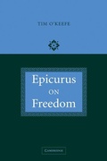 Cover: Epicurus on Freedom - Cambridge University Press