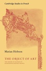 Cover: The Object of Art - Cambridge University Press