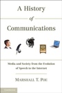 Cover: A History of Communications - Cambridge University Press