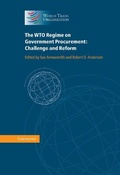 Cover: The WTO Regime on Government Procurement - Cambridge University Press
