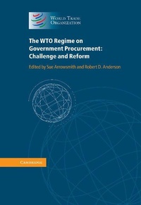 Enlarge image Cover: The WTO Regime on Government Procurement - Cambridge University Press