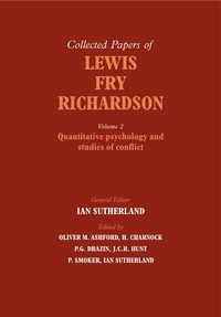 Abbildung von: The Collected Papers of Lewis Fry Richardson - Cambridge University Press