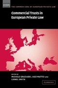 Cover: Commercial Trusts in European Private Law - Cambridge University Press