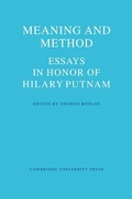 Cover: Meaning and Method - Cambridge University Press