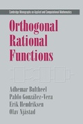 Cover: Orthogonal Rational Functions - Cambridge University Press