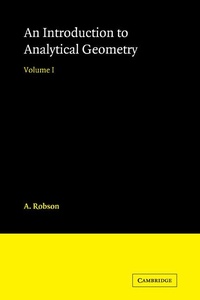Abbildung von: Introduction to Analytical Geometry - Cambridge University Press
