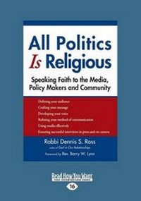 Enlarge image Cover: All Politics Is Religious - ReadHowYouWant