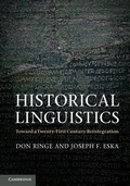 Cover: Historical Linguistics - Cambridge University Press