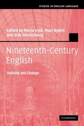 Cover: Nineteenth-Century English - Cambridge University Press