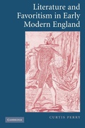 Cover: Literature and Favoritism in Early Modern England - Cambridge University Press