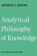 Cover: Analytical Philosophy of Knowledge - Cambridge University Press