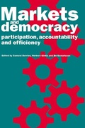 Cover: Markets and Democracy - Cambridge University Press
