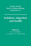 Cover: Isolation, Migration and Health - Cambridge University Press